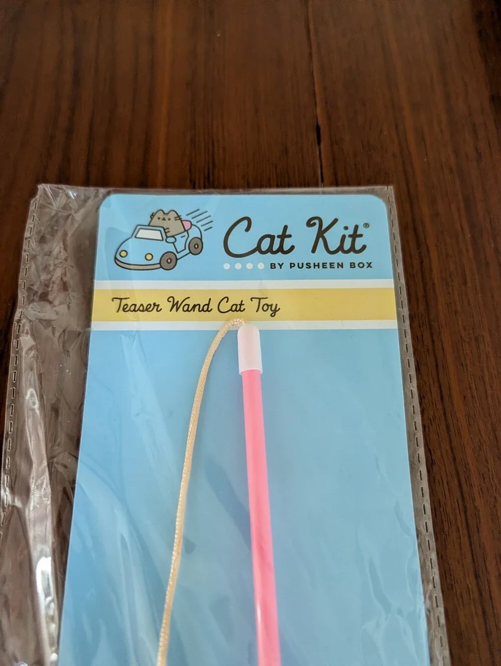 Pusheen Wand Teaser Toy Cat Kit New